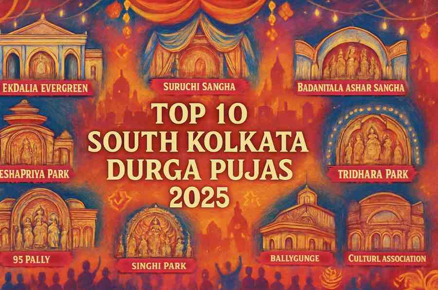 Top 10 Durga Puja Pandal in South Kolkata